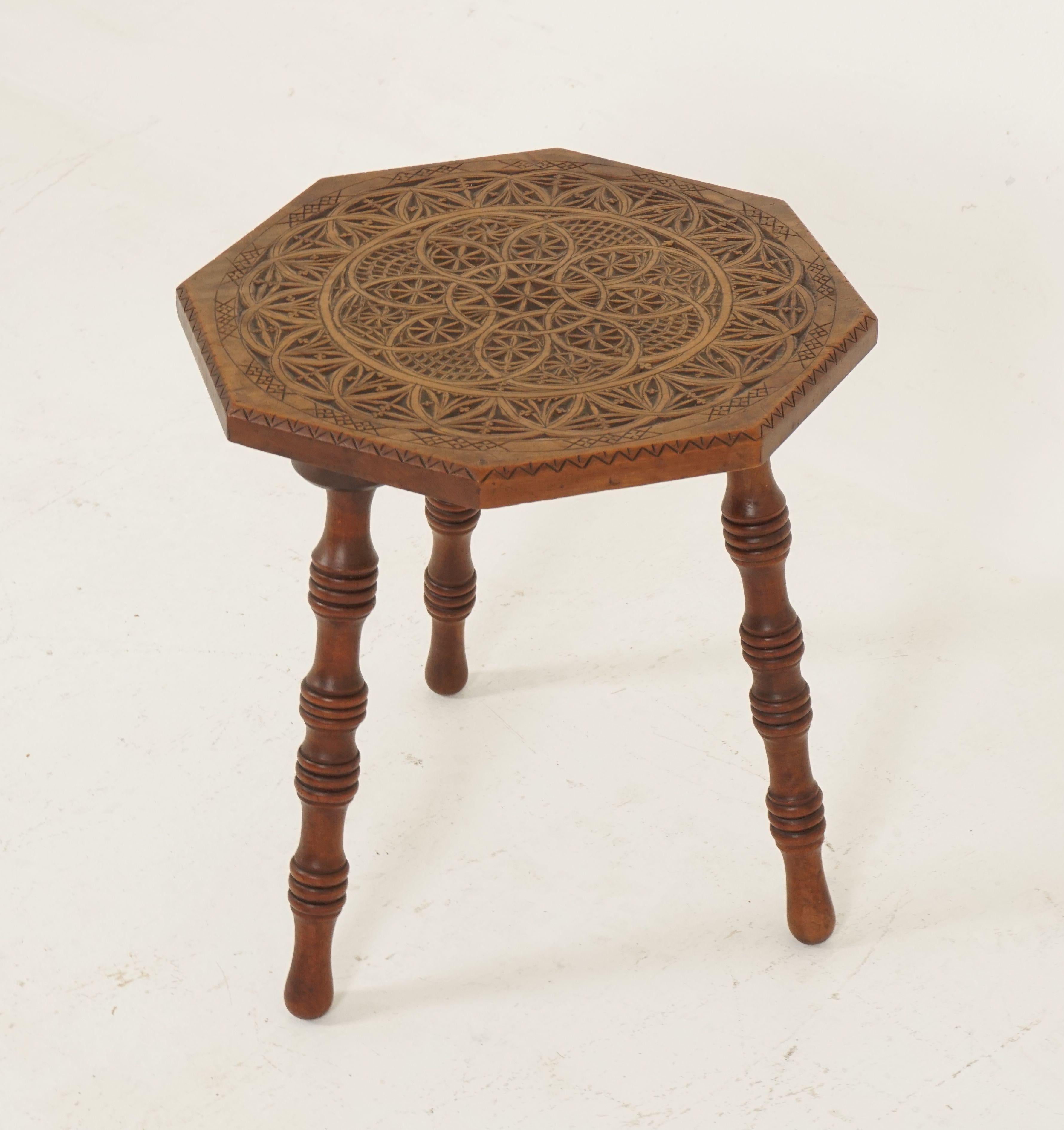 antique 3 legged stool