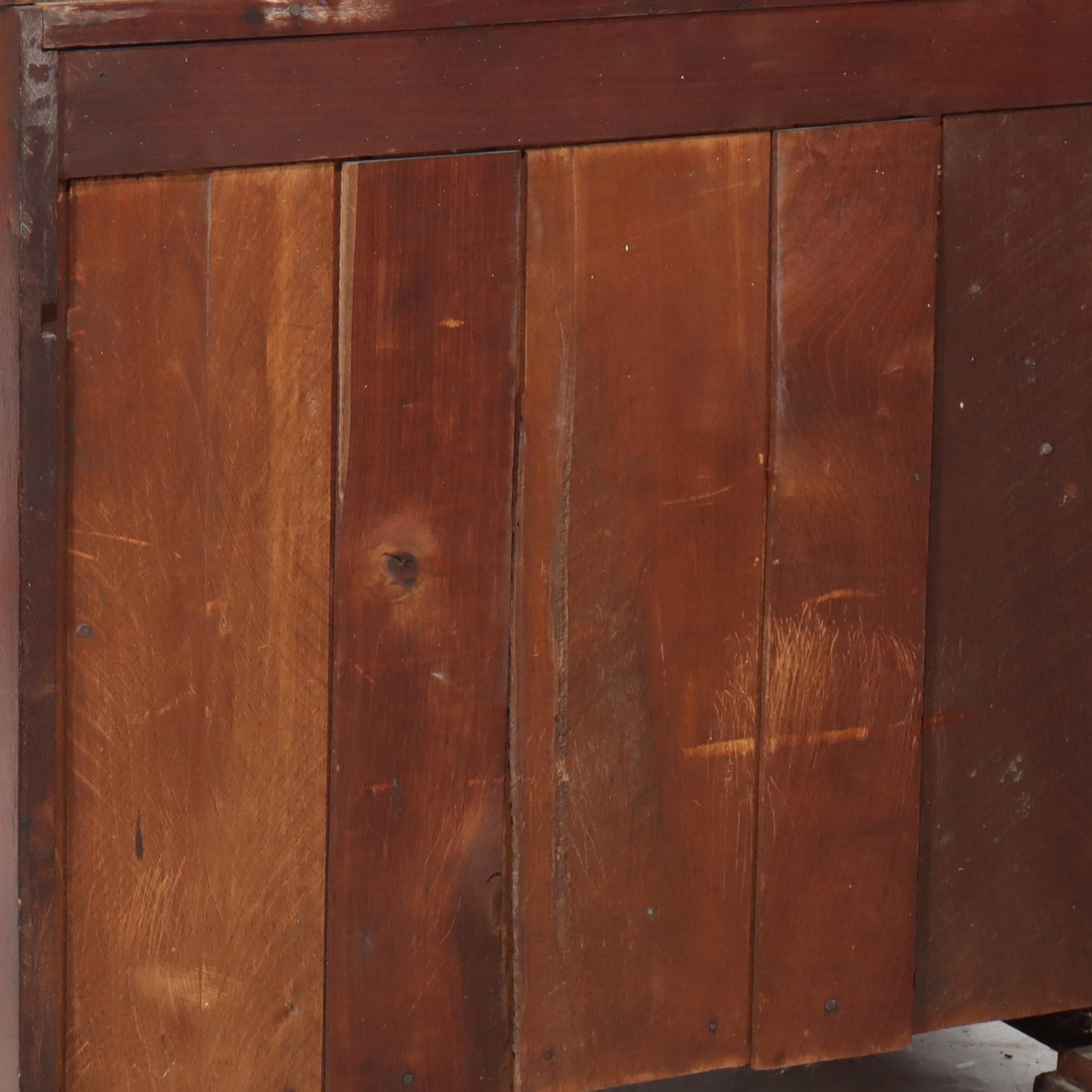 Antiker viktorianischer Nussbaum-Waschtisch mit einer Schublade und Aufkantung C1890 (19. Jahrhundert) im Angebot