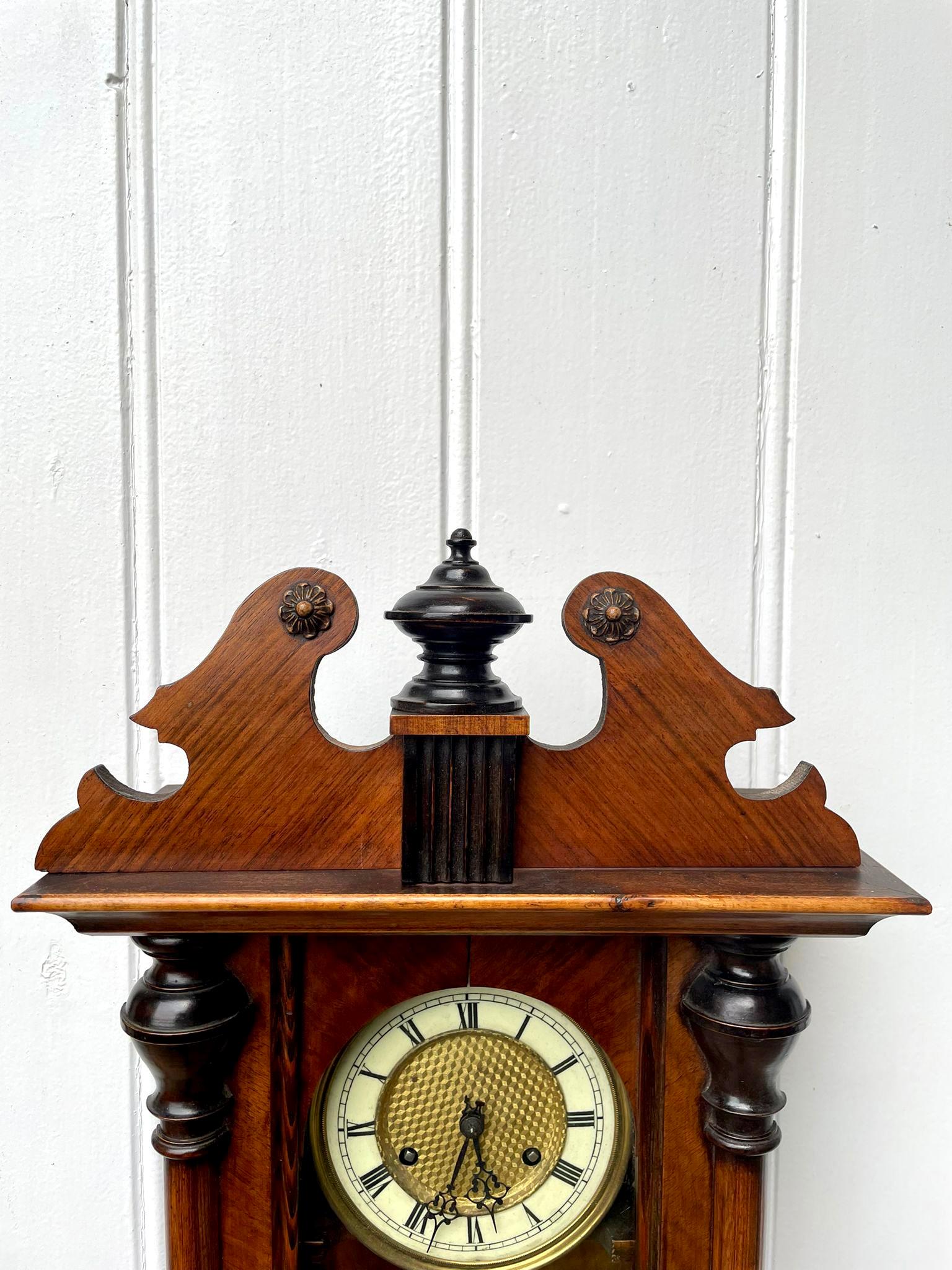 antique vienna wall clock