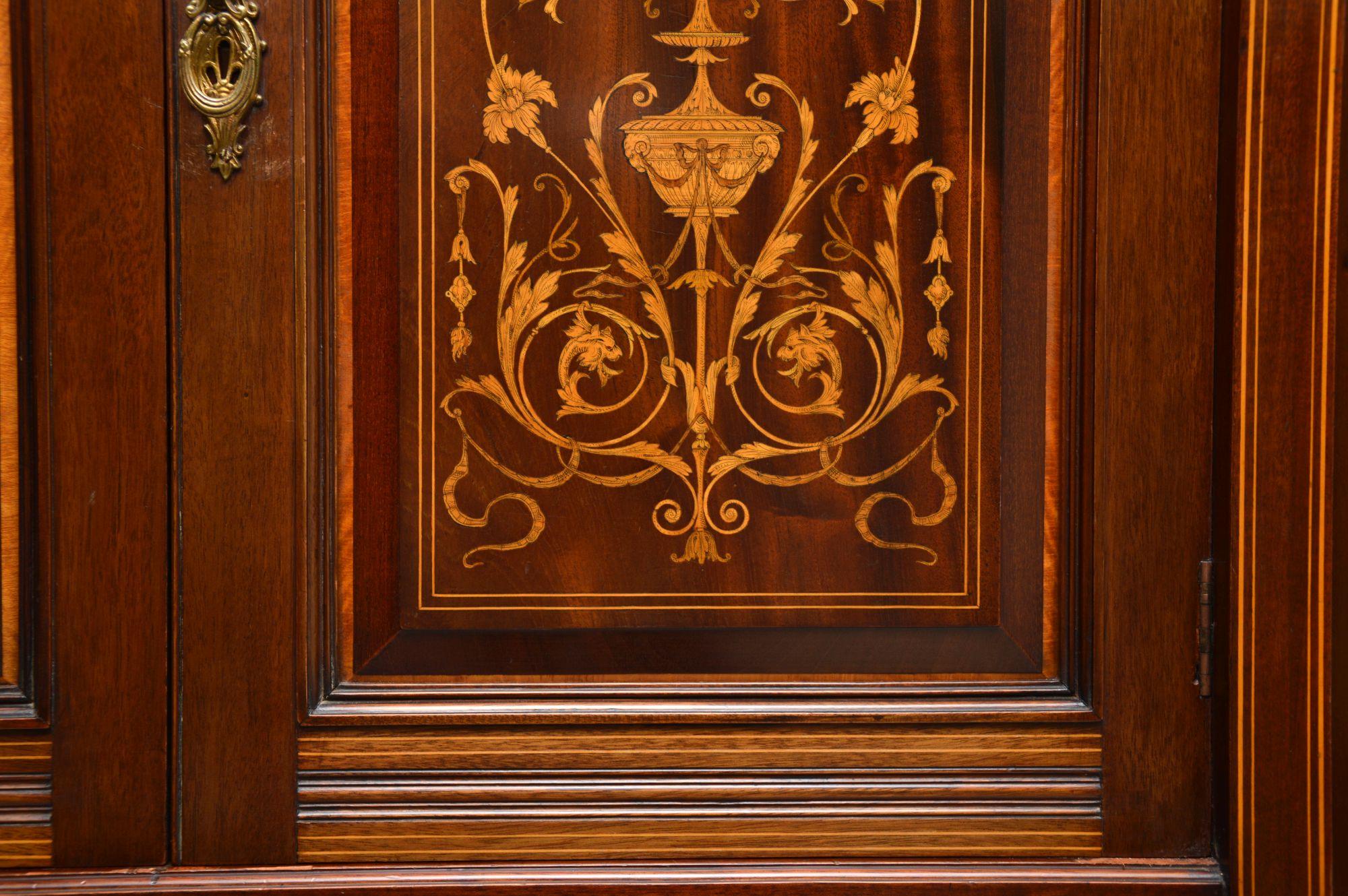 Antique Victorian Wardrobe by James Shoolbred 10