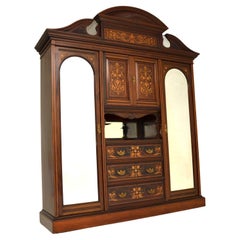 Antique Victorian Wardrobe by James Shoolbred