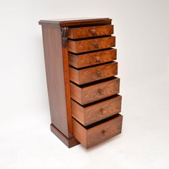 Antique Victorian Wellington Chest of Drawers