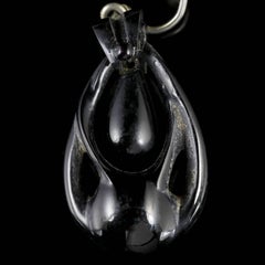 Antique Victorian Whitby Jet Earrings