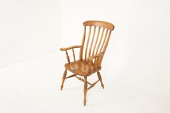 Antiker viktorianischer Windsor-Sessel:: Esche:: Landhausküche:: Schottland 1880:: B2367