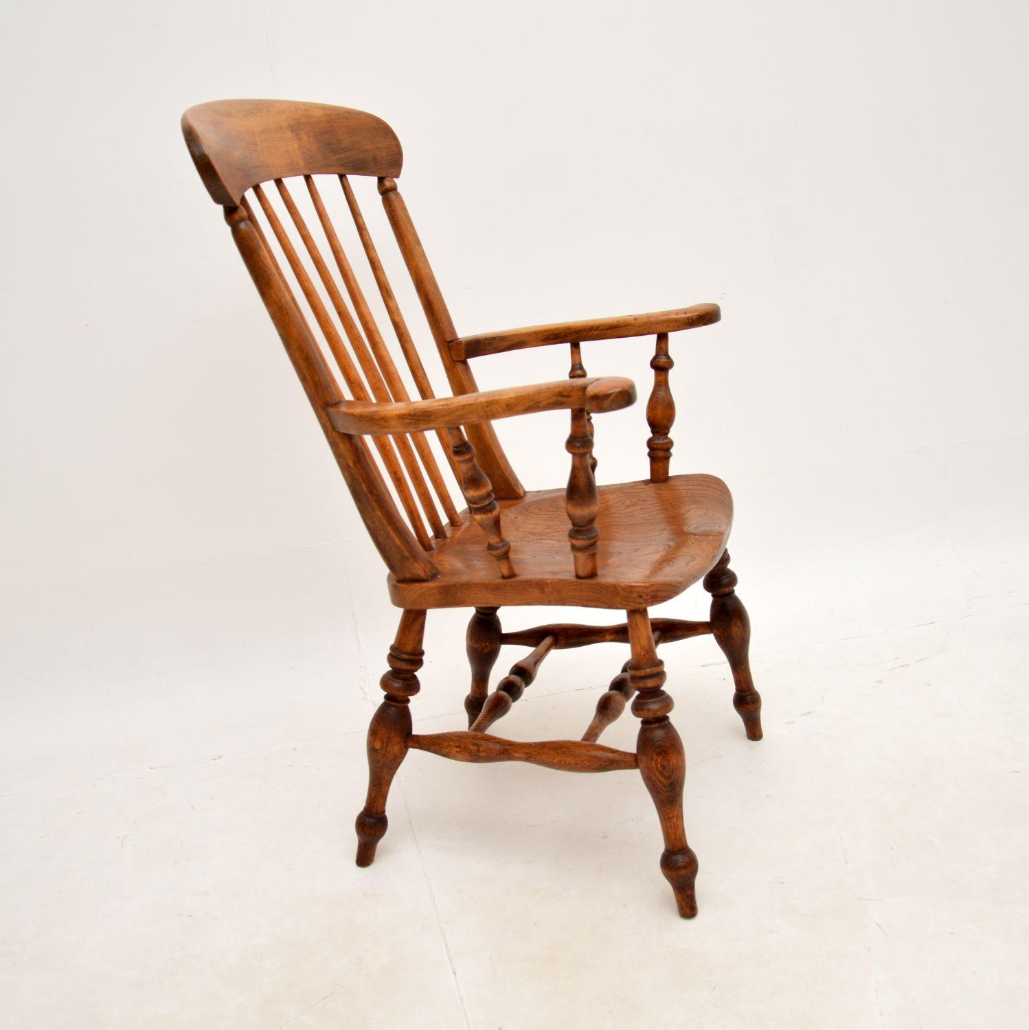 Antiker viktorianischer Windsor-Sessel (Viktorianisch) im Angebot