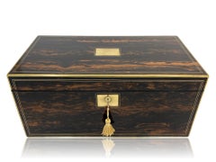 Antique Victorian Writing Box by G.H. Radcliffe Multiple Secret Compartment