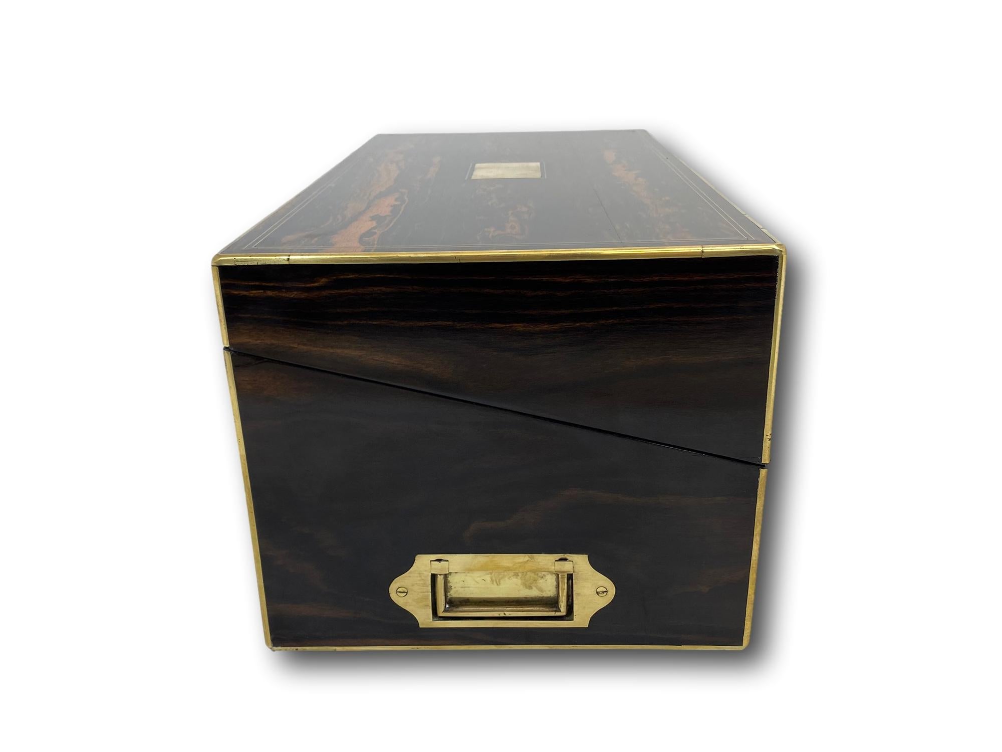 Caja de escritura victoriana antigua de G.H. Compartimento secreto múltiple Radcliffe en Bueno estado para la venta en Northampton, GB
