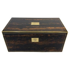 Antique Victorian Writing Box by G.H. Radcliffe Multiple Secret Compartment