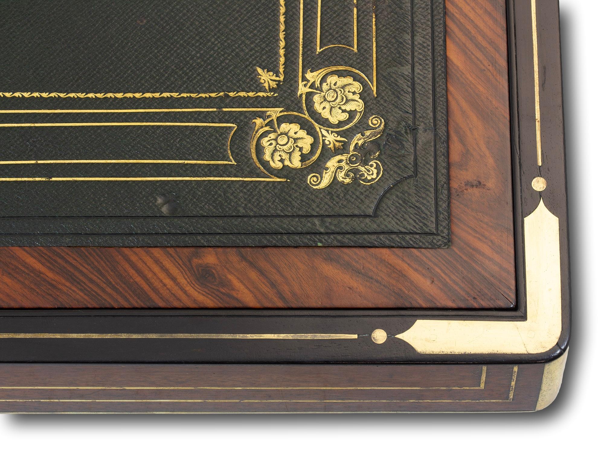 Caja de escritura victoriana antigua Friedrich Ludwig Hausburg en venta 2