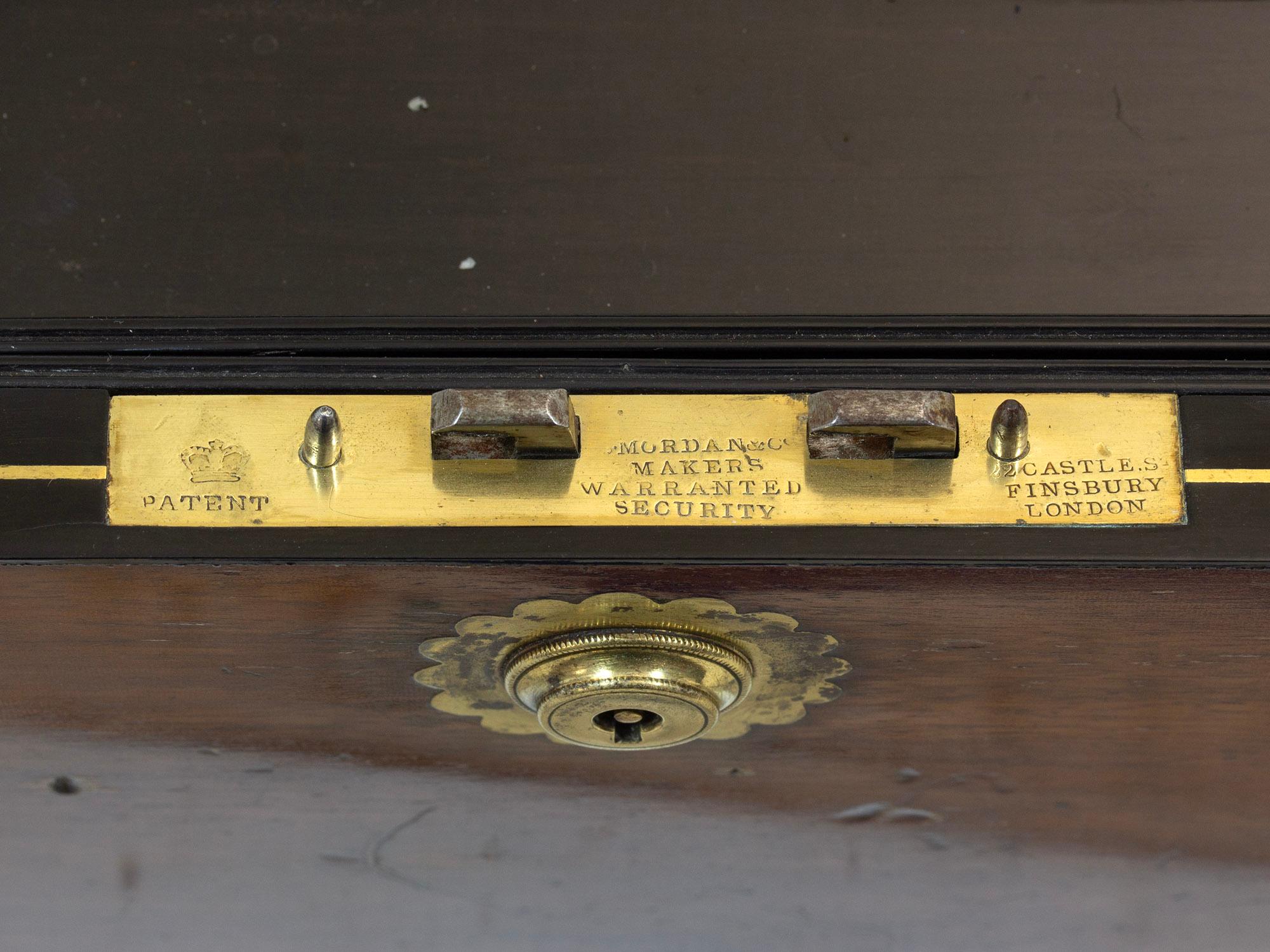 Caja de escritura victoriana antigua Friedrich Ludwig Hausburg en venta 7
