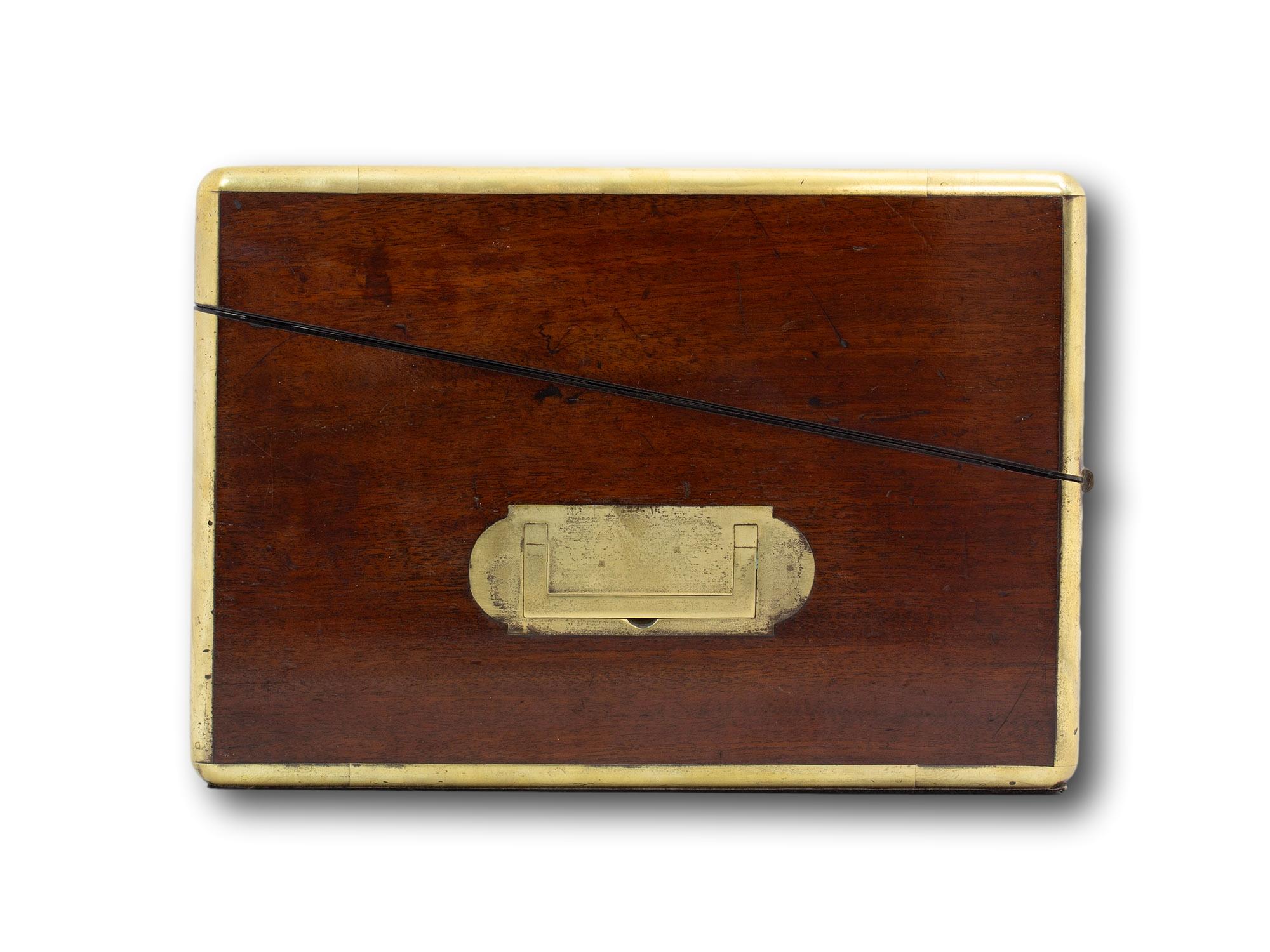 Caja de escritura victoriana antigua Friedrich Ludwig Hausburg Victoriano temprano en venta