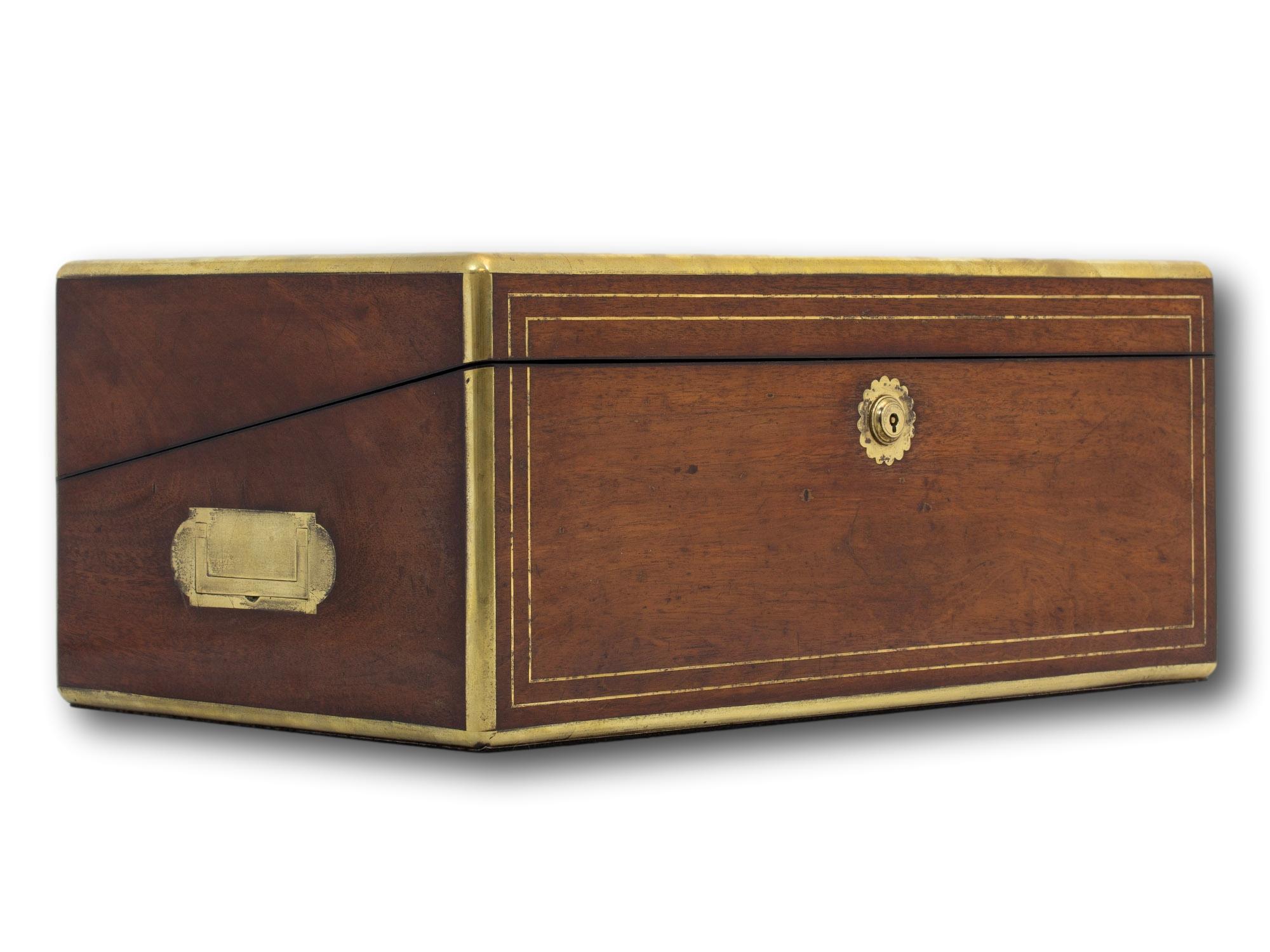 Caja de escritura victoriana antigua Friedrich Ludwig Hausburg en Bueno estado para la venta en Northampton, GB