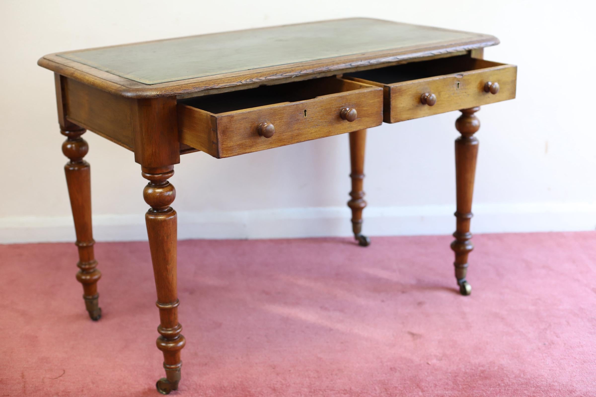 19th Century Antique Victorian Writing Desk  For Sale