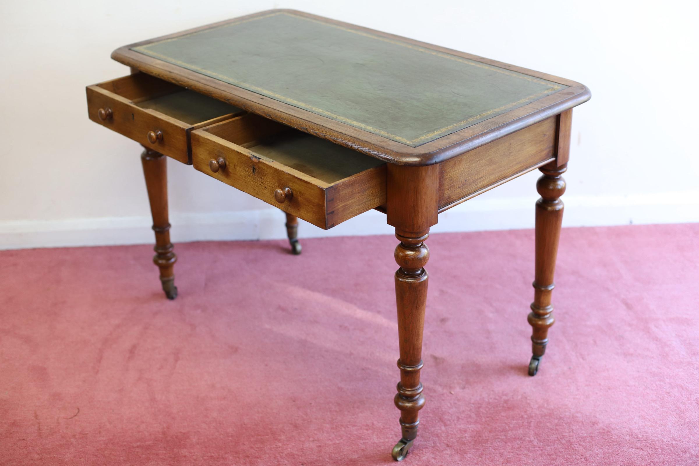 Antique Victorian Writing Desk  For Sale 1