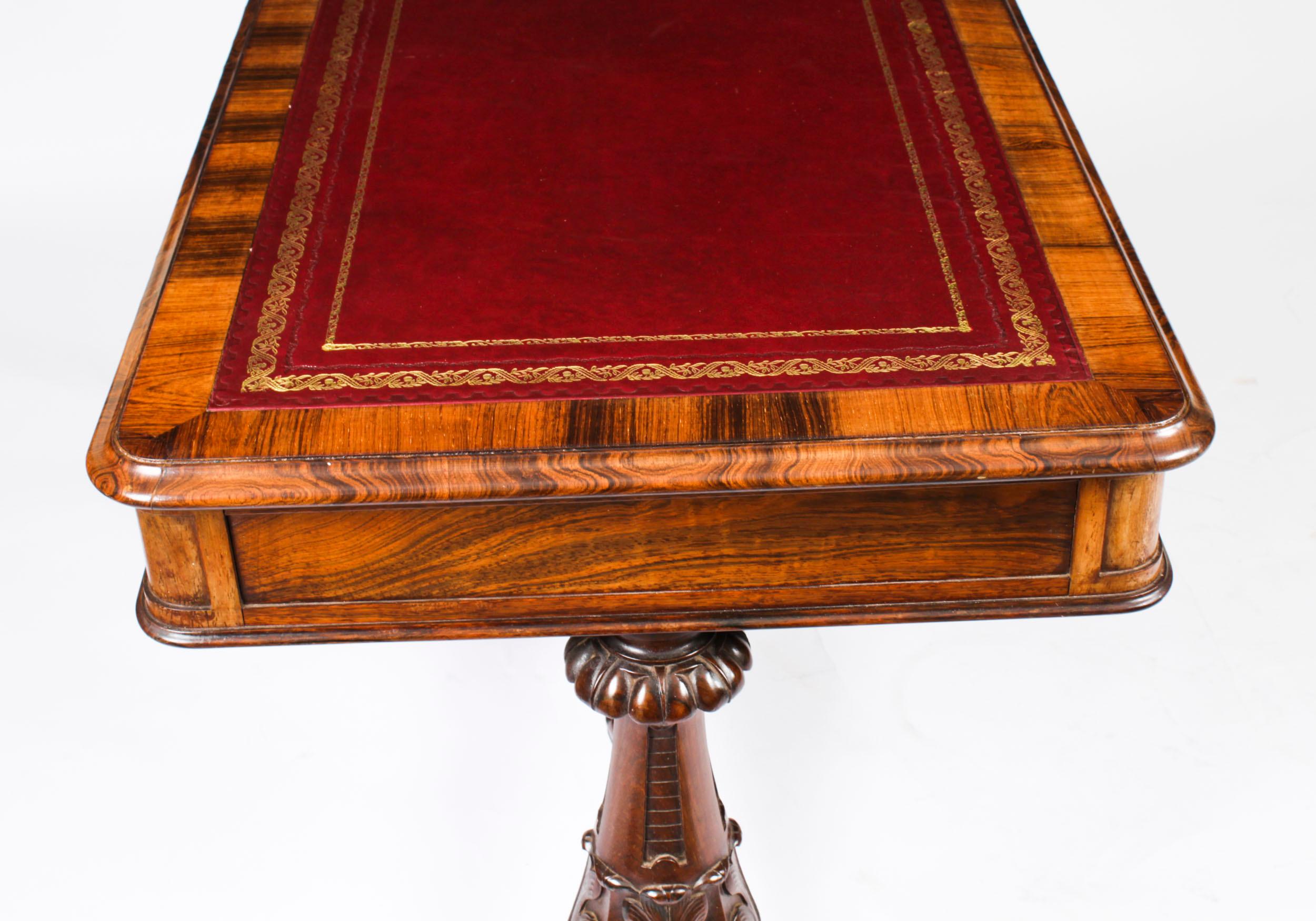 Ancienne table à écrire victorienne par Edwards & Roberts 19ème siècle en vente 10