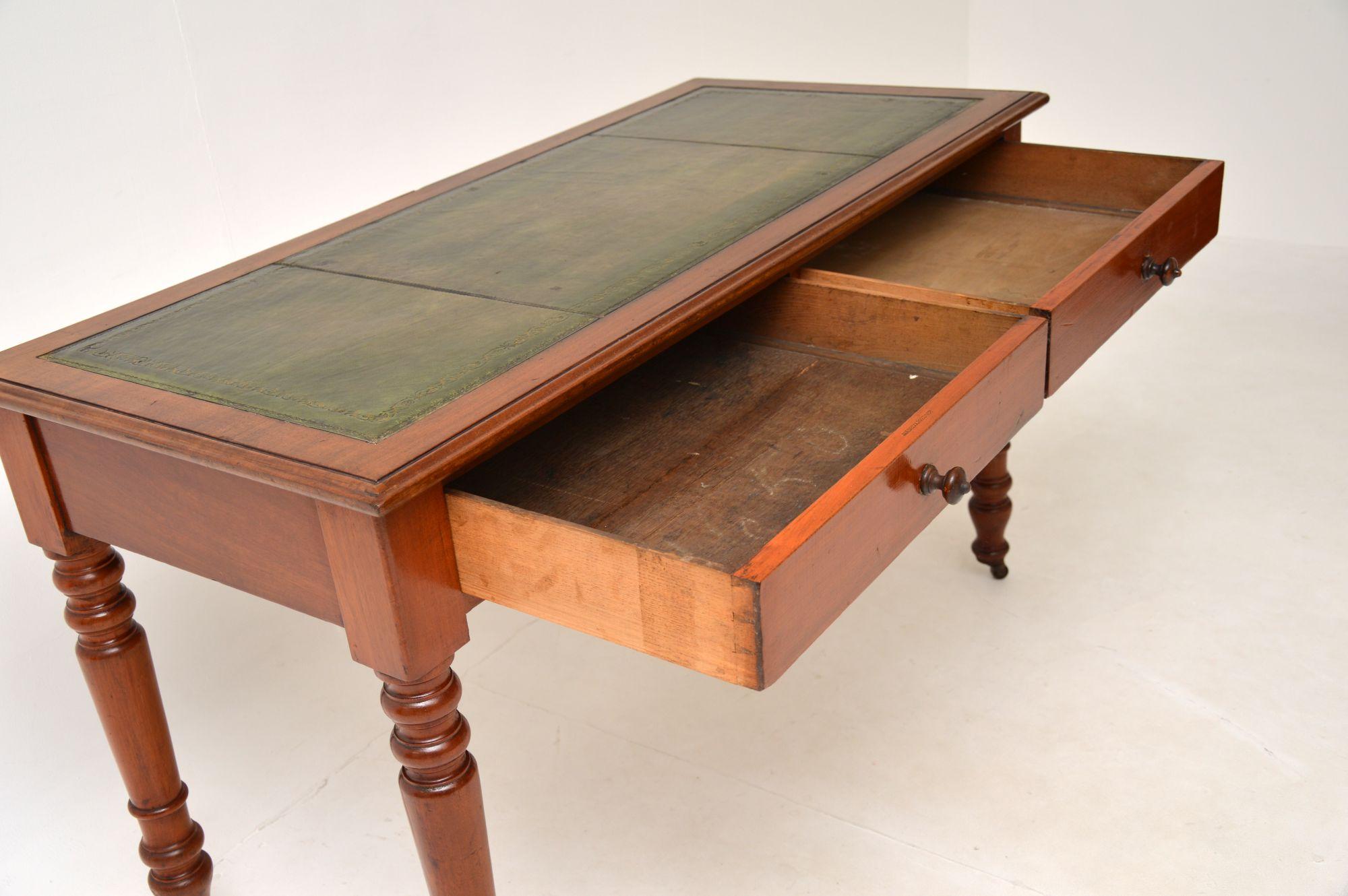 Antique Victorian Writing Table / Desk by James Shoolbred 4