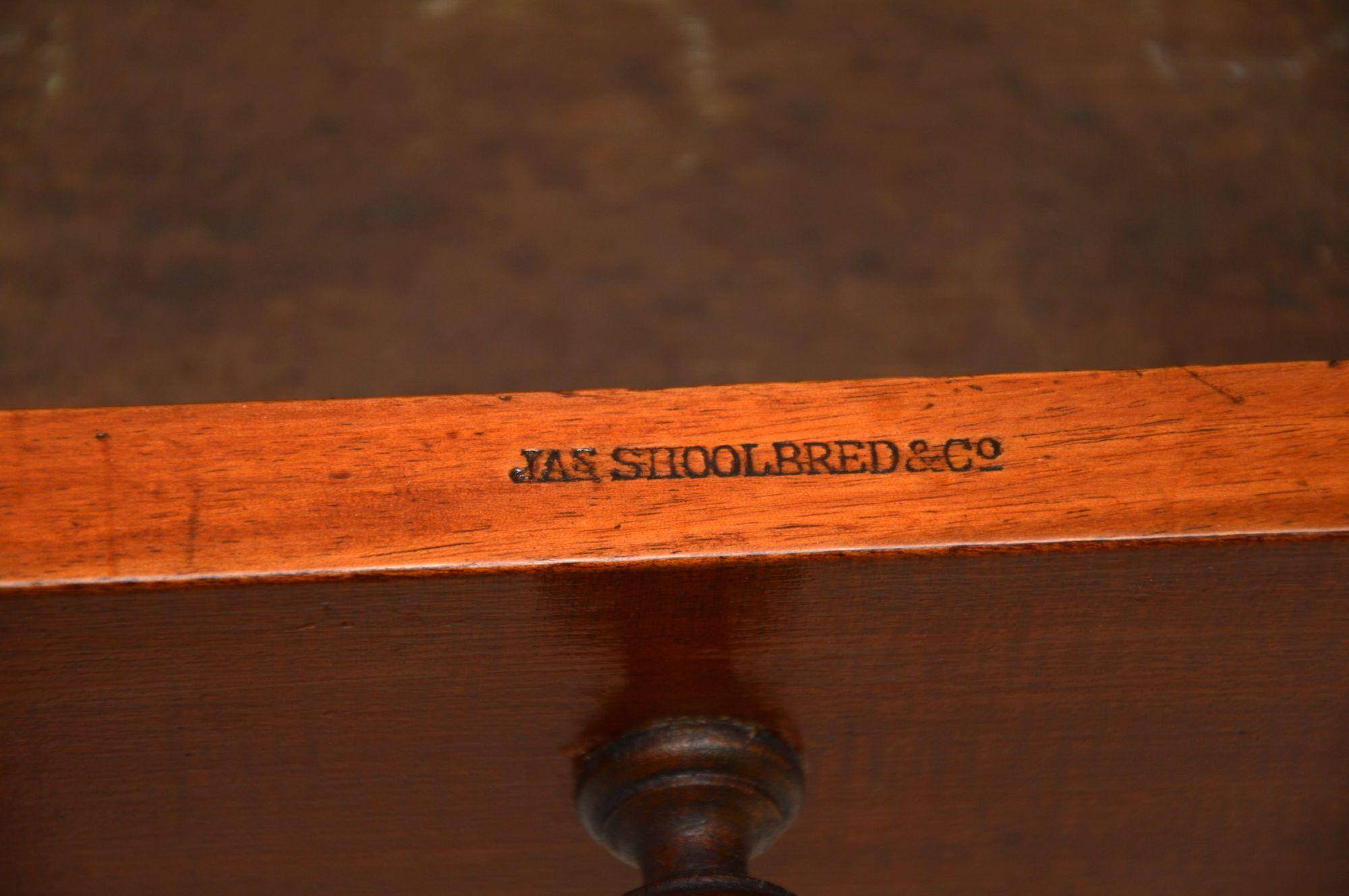 Antique Victorian Writing Table / Desk by James Shoolbred 5