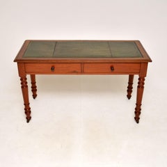 Mesa escritorio victoriana antigua de James Shoolbred