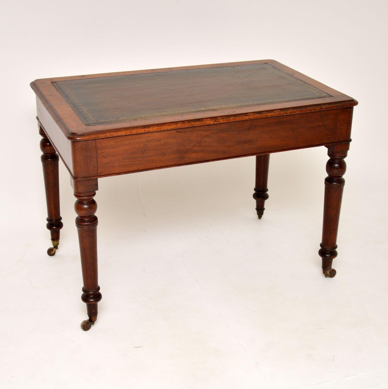 Antique Victorian Writing Table / Desk 4