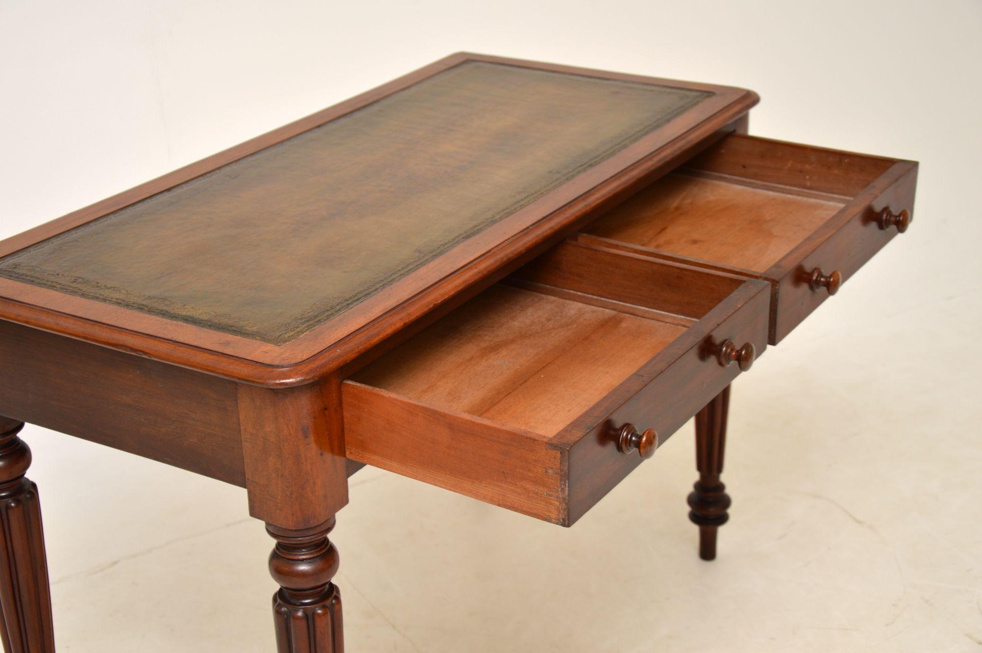 Antique Victorian Writing Table / Desk 2