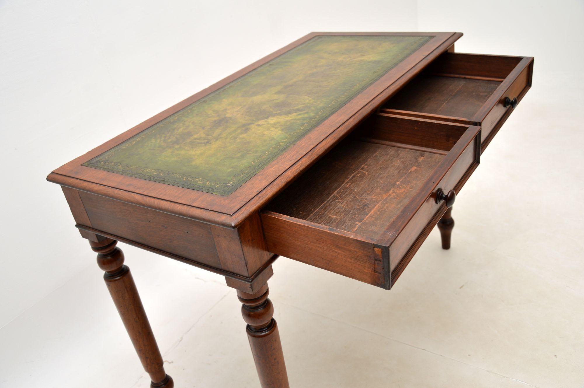 Antique table d'écriture victorienne / bureau en vente 3