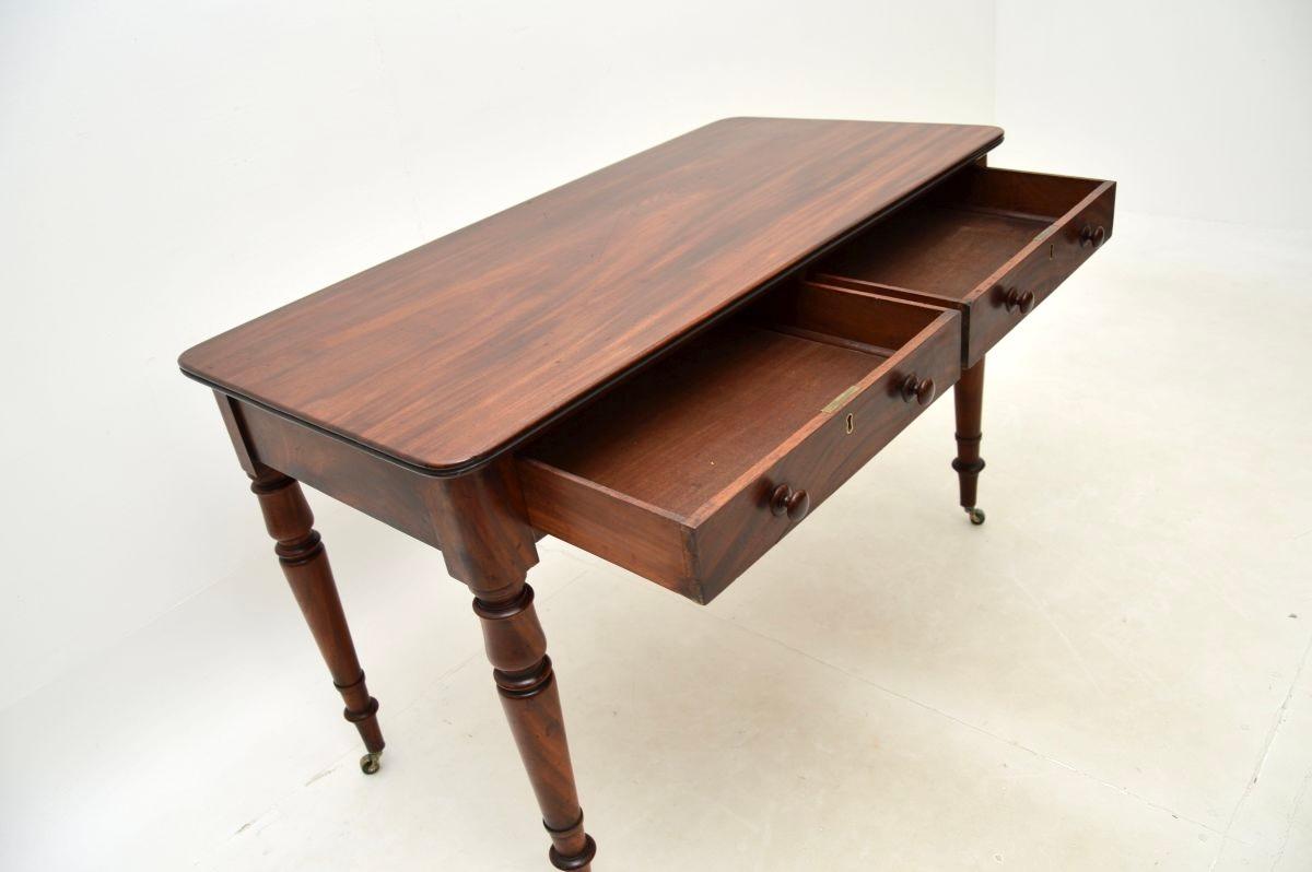 Antique Victorian Writing Table / Desk 3