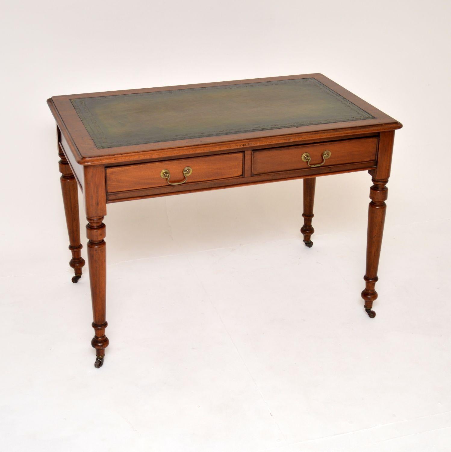 Antique Victorian Writing Table / Desk 6