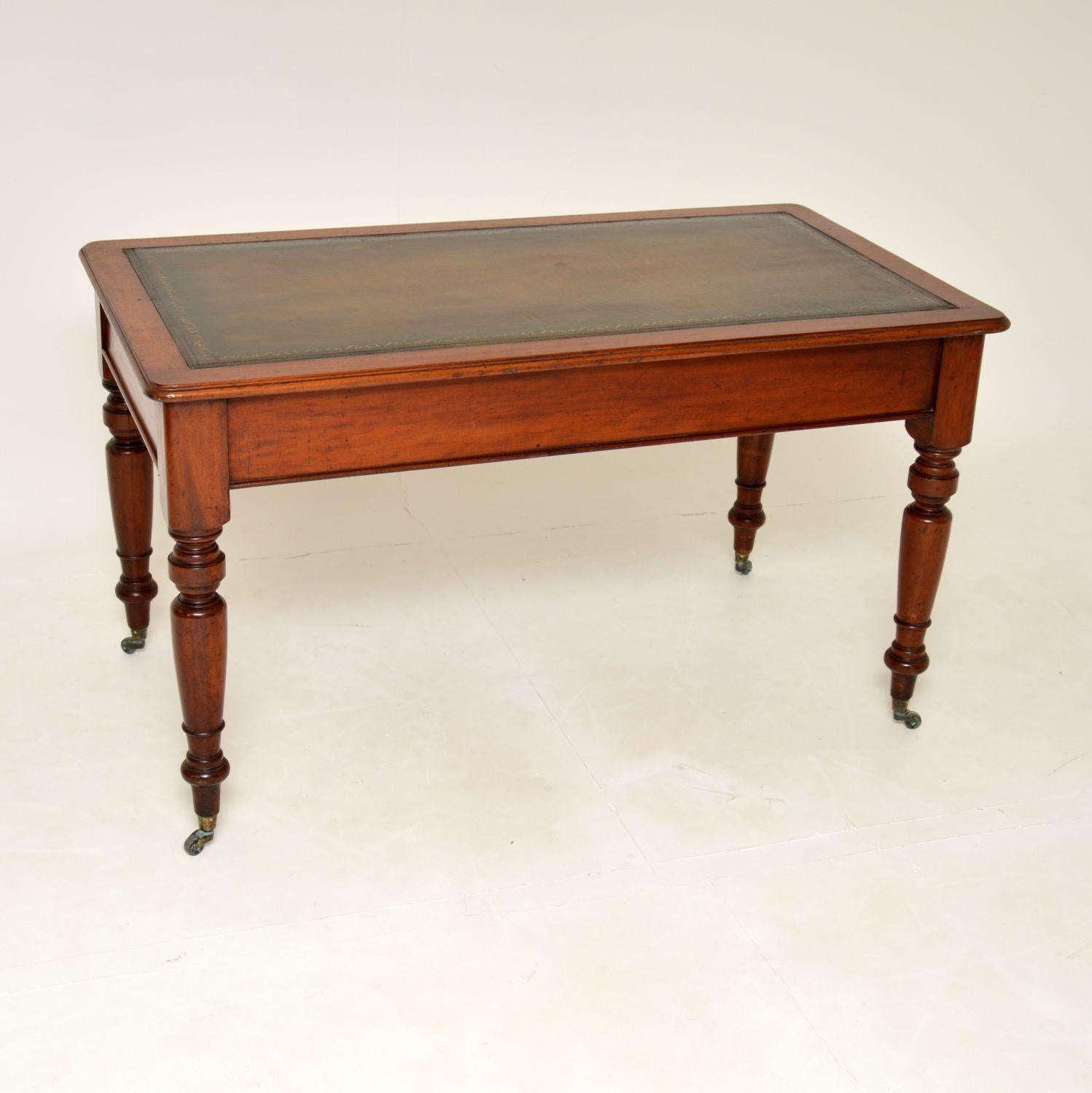 Antique Victorian Writing Table / Desk 6