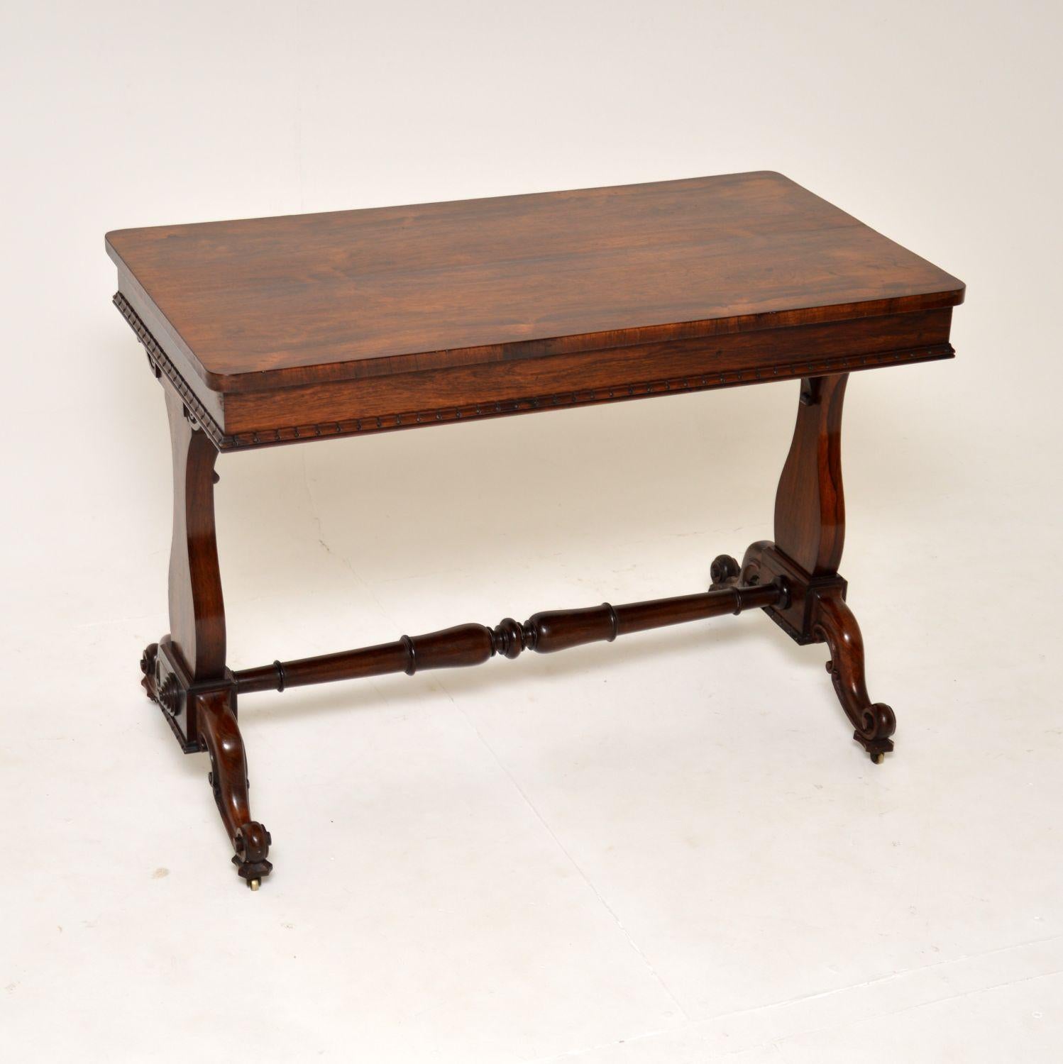 Antique Victorian Writing Table / Desk 7