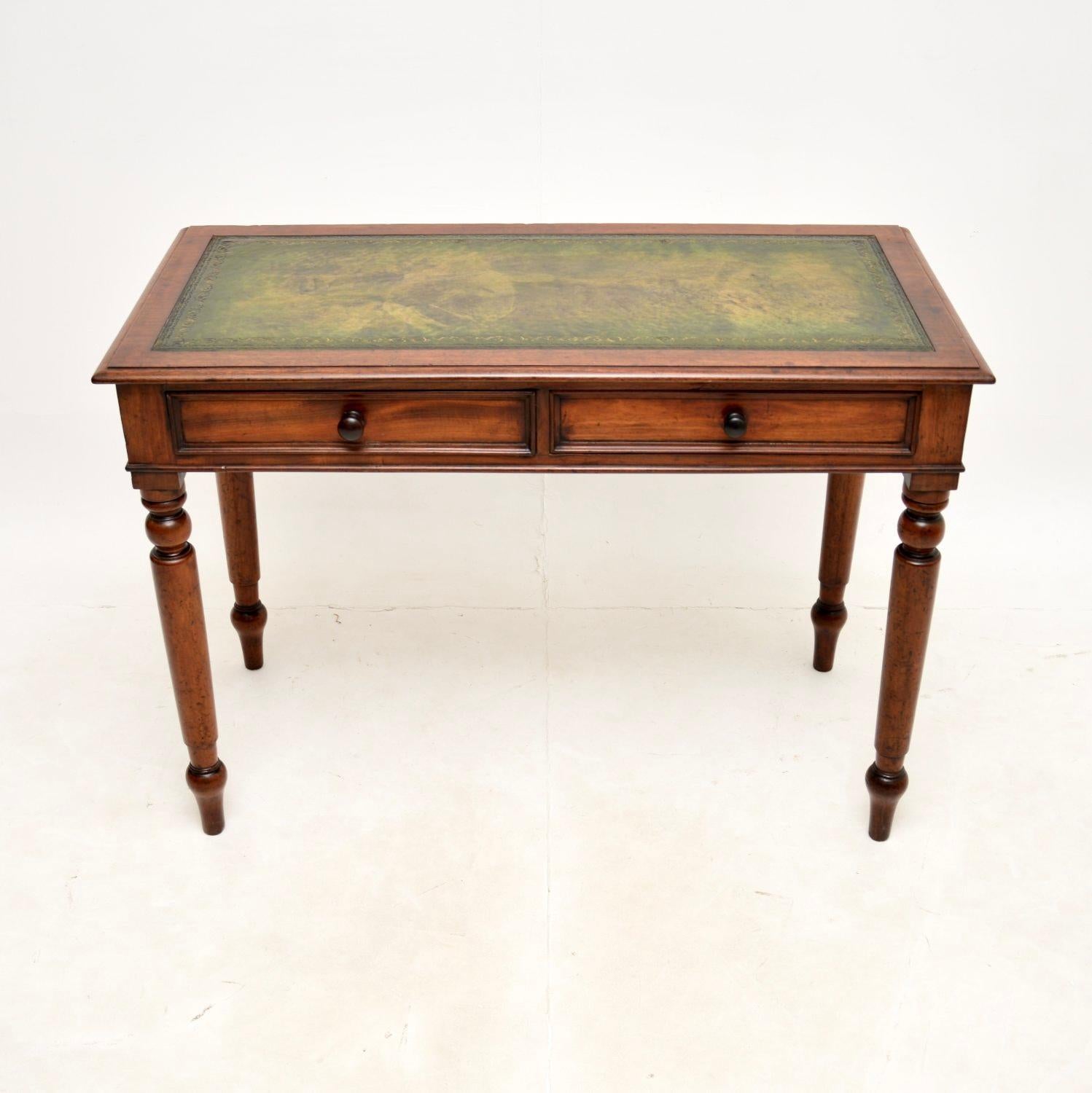 High Victorian Antique Victorian Writing Table / Desk For Sale