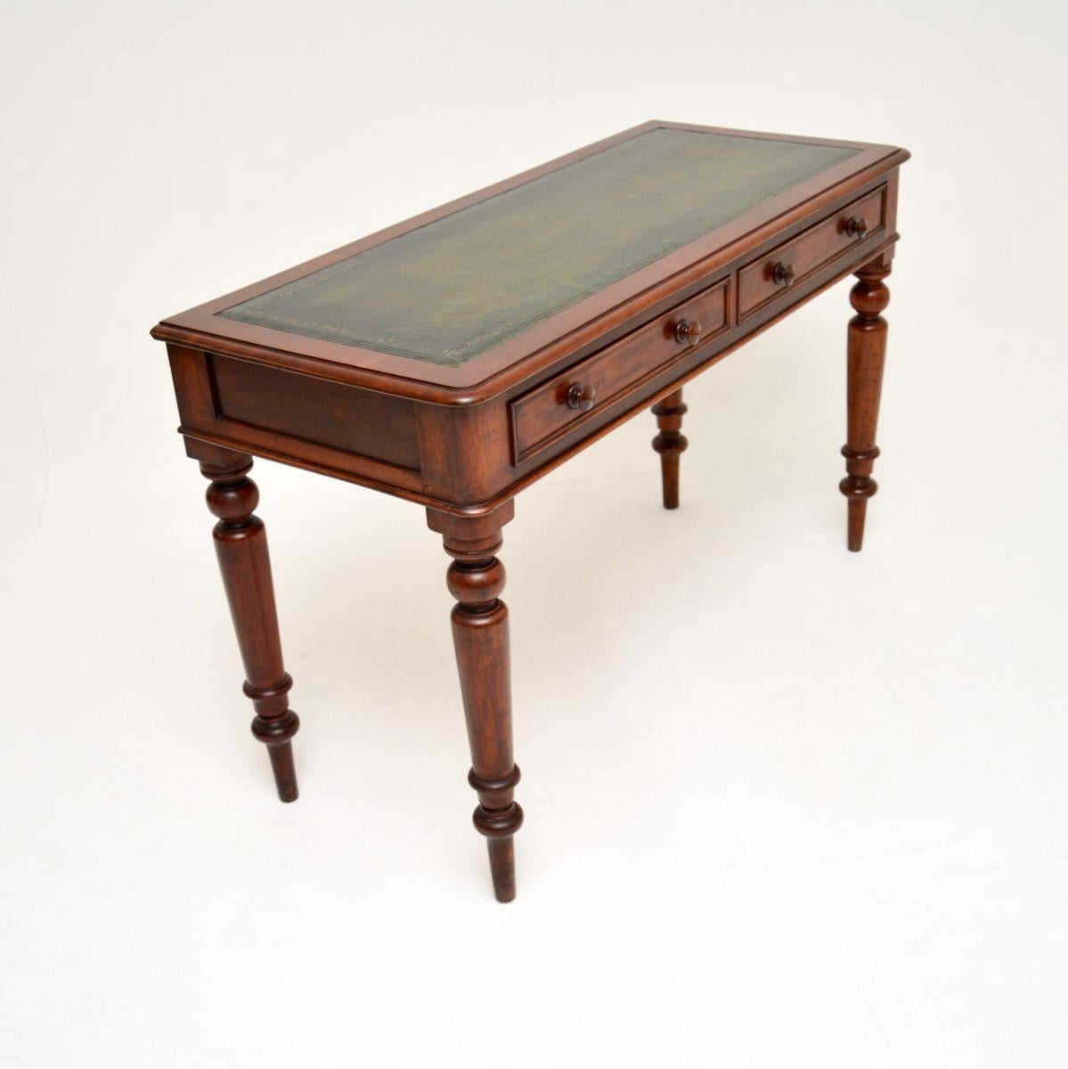 British Antique Victorian Writing Table / Desk For Sale