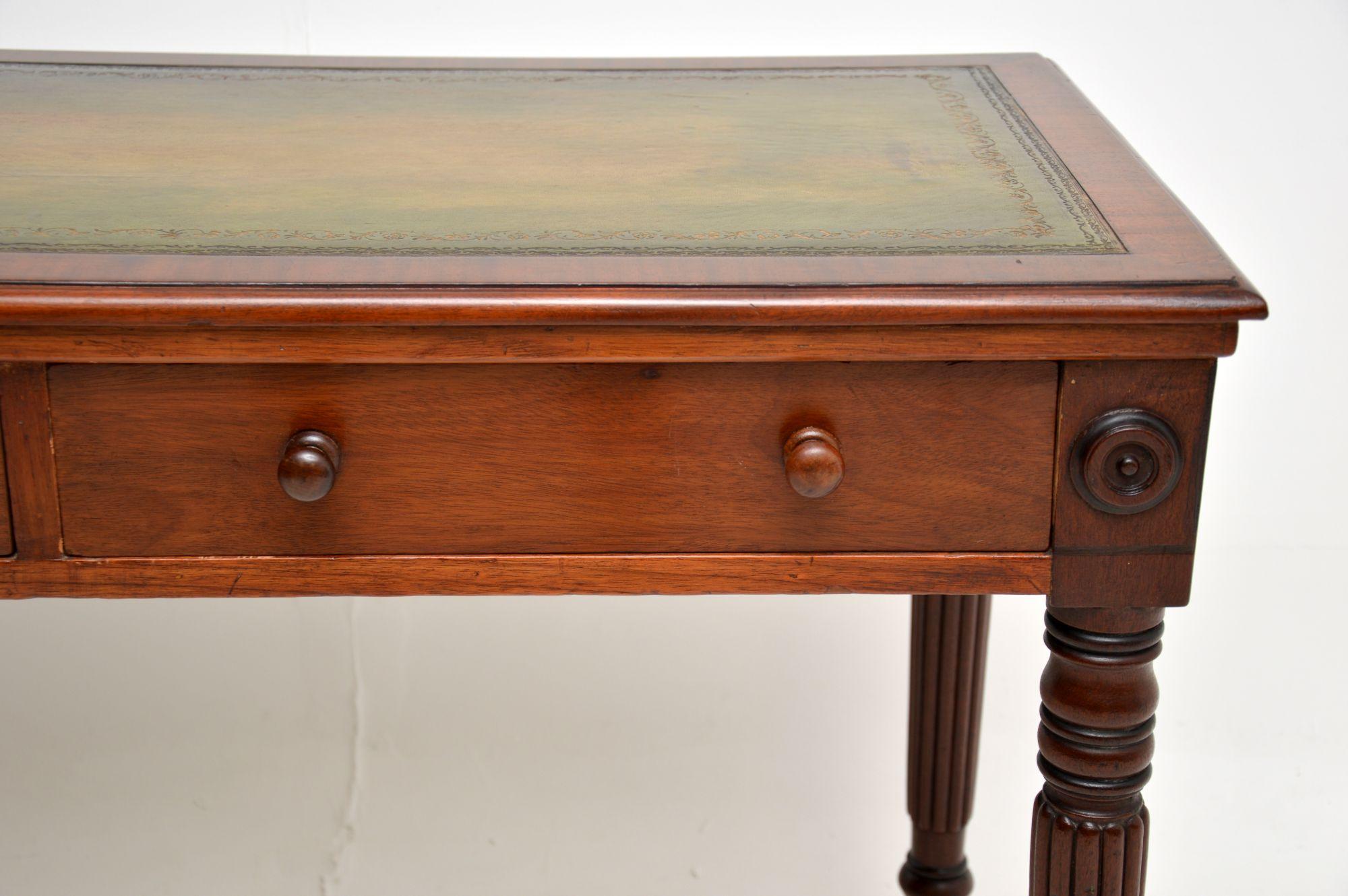 19th Century Antique Victorian Writing Table / Desk