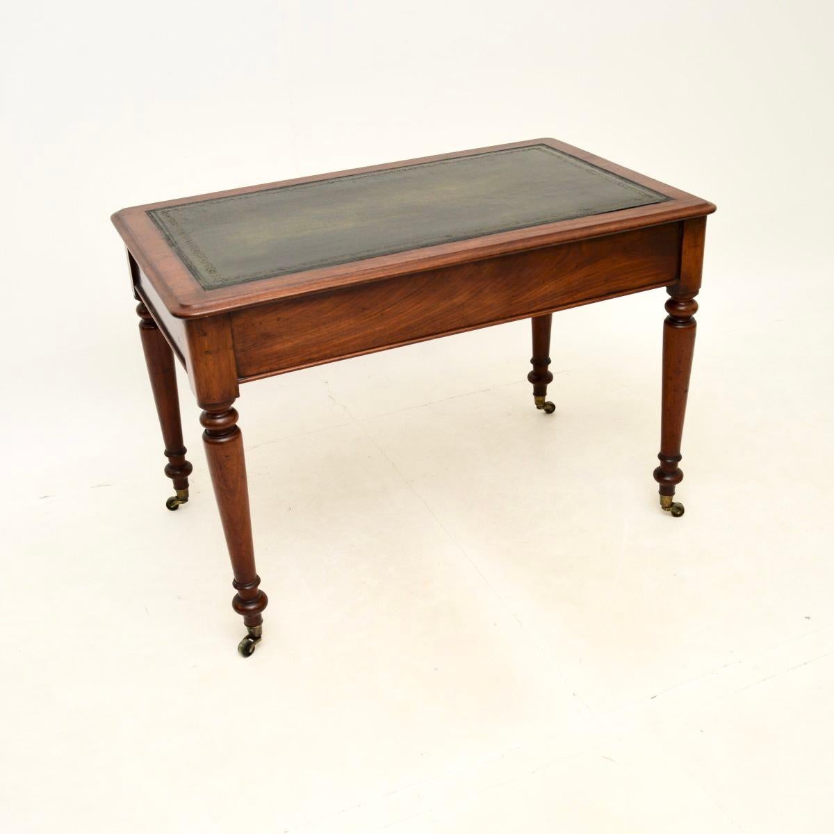 Mid-19th Century Antique Victorian Writing Table / Desk