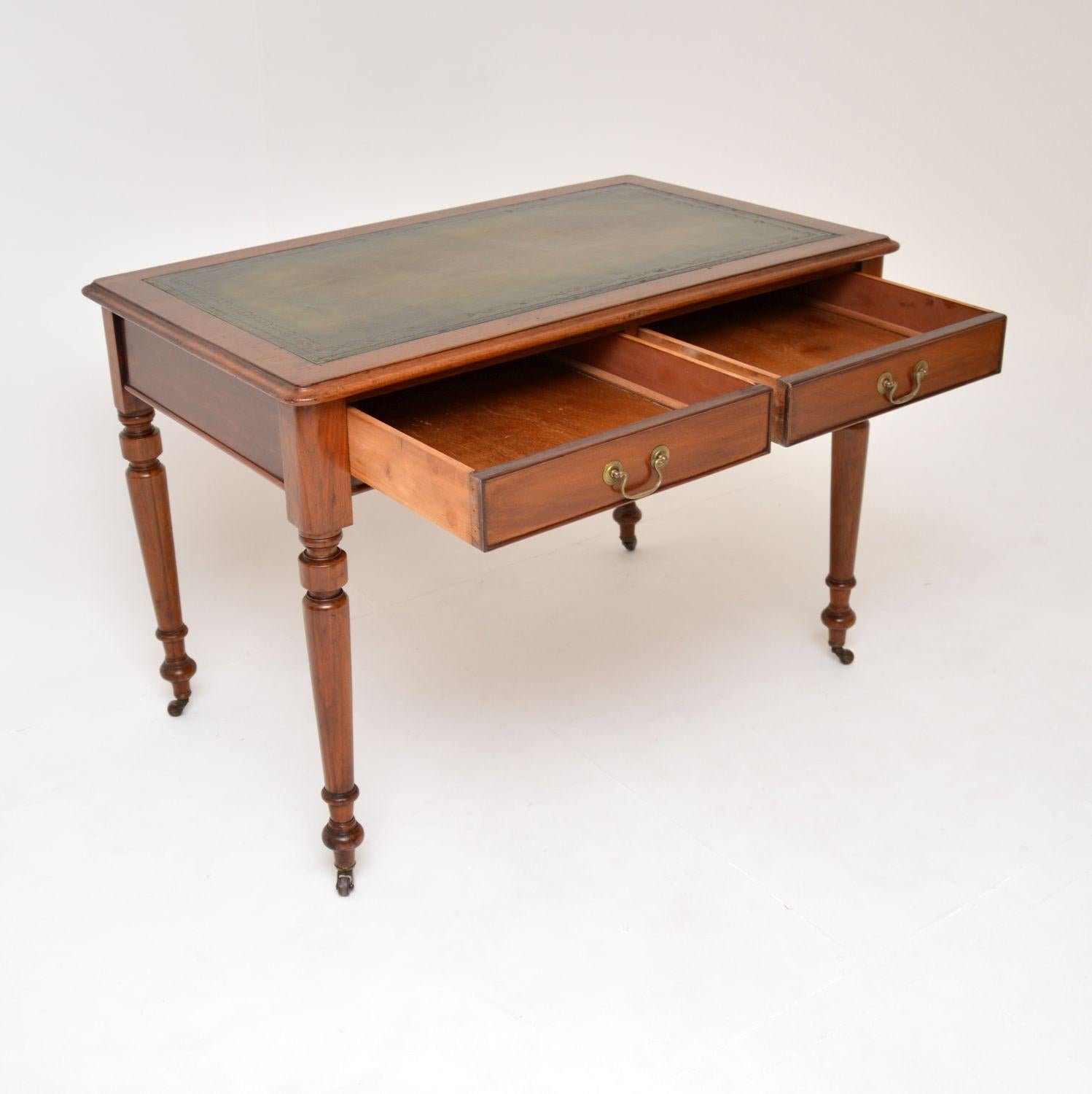 Antique Victorian Writing Table / Desk 1