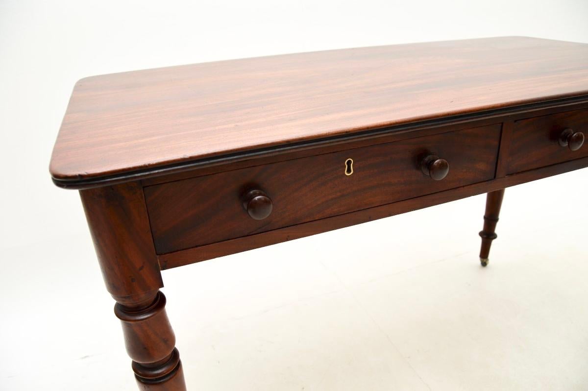 Antique Victorian Writing Table / Desk 1