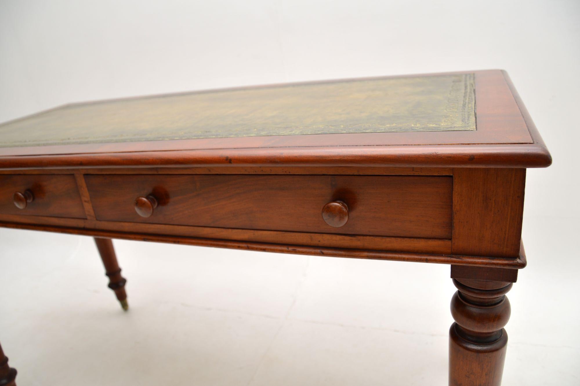 Antique Victorian Writing Table / Desk 2