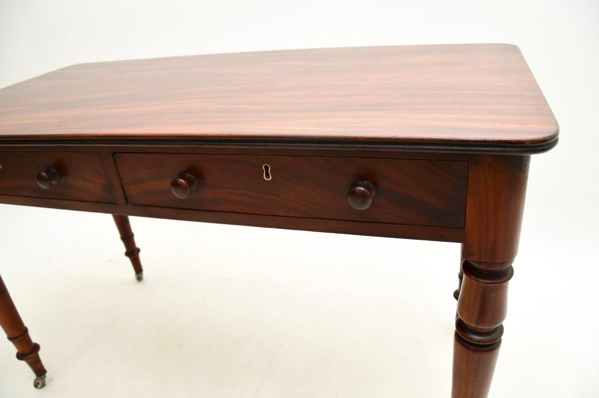 Antique Victorian Writing Table / Desk 2