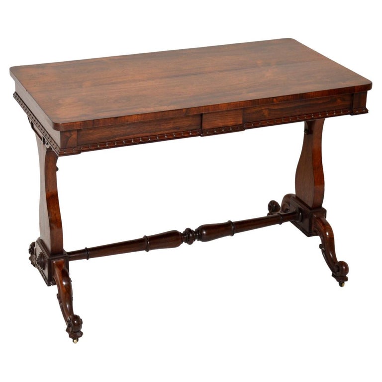 Antique Victorian Writing Table / Desk For Sale at 1stDibs