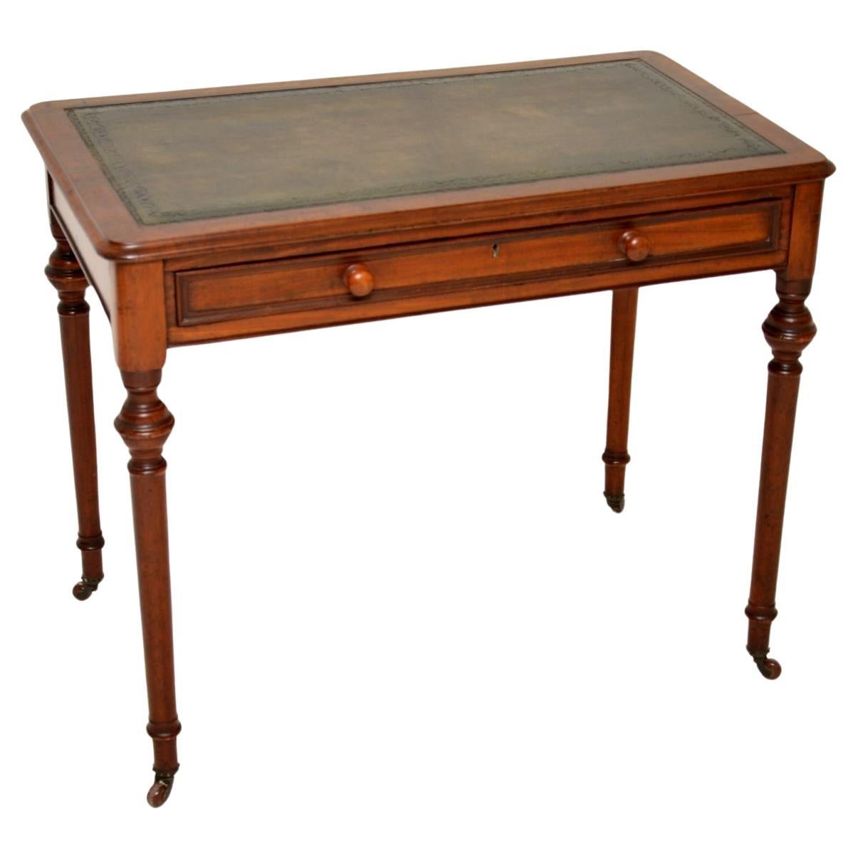 Antique Victorian Writing Table / Desk For Sale