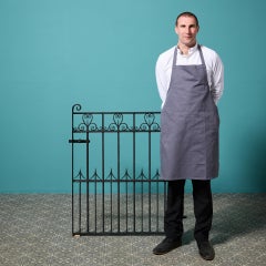 Antique Victorian Wrought Iron Pedestrian Gate