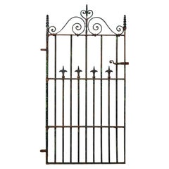 Antique Victorian Wrought Iron Pedestrian Gate