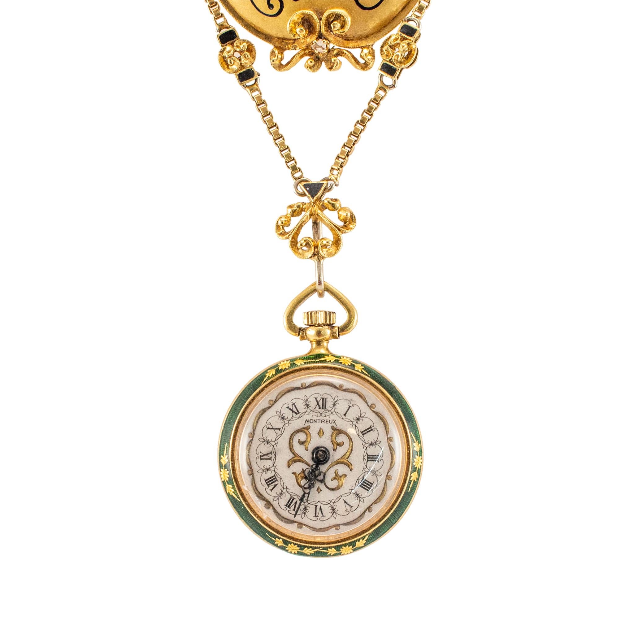 Genre : Unisexe

Type de métal : Or jaune 18K

Epaisseur de la montre : 10,50 mm

Diamètre de la montre : 24,50 mm

Longueur de la broche : 2.00 pouces

Largeur de la broche : 1.25 mm

Poids de la broche : 21.68 grammes

Poids de la montre : 16,53