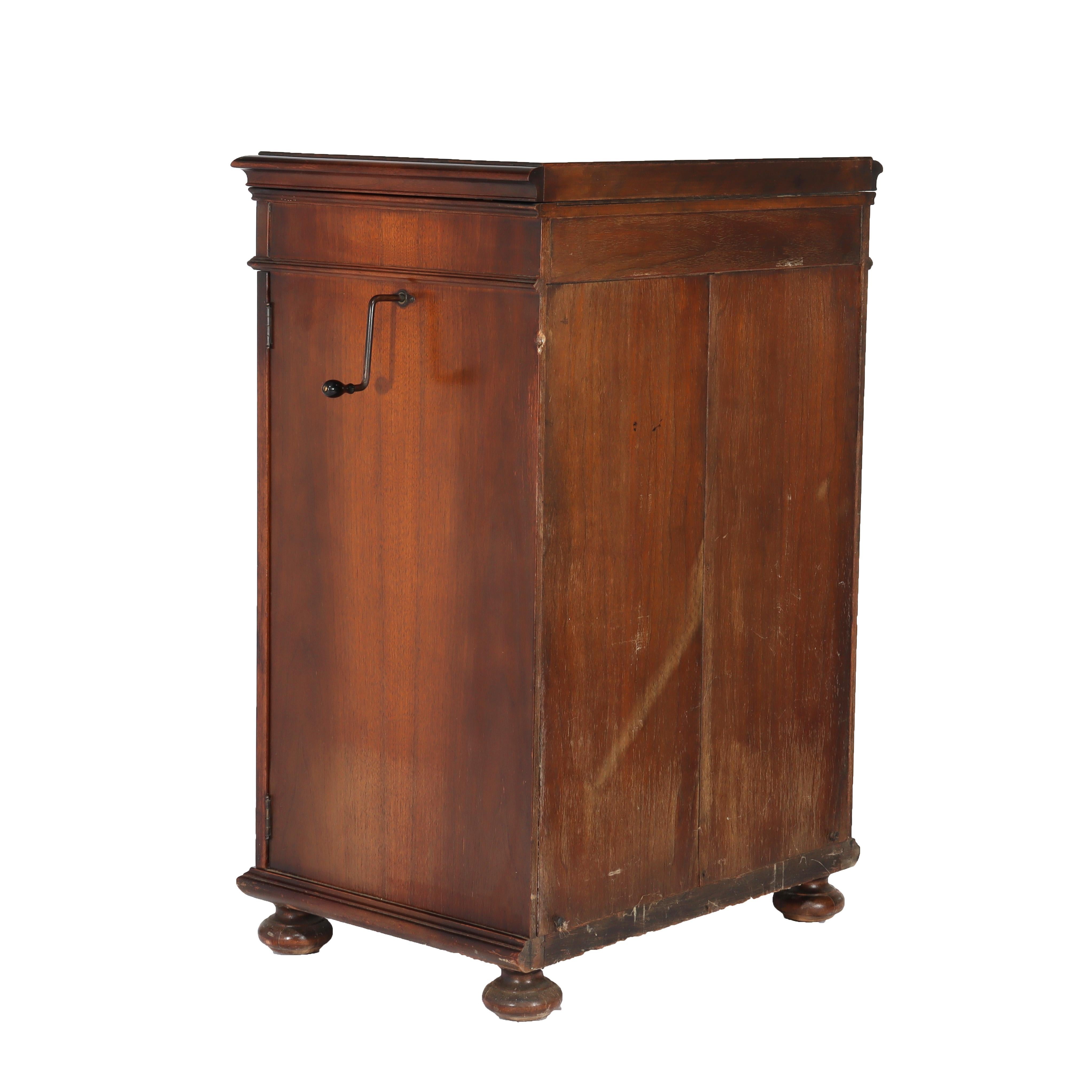 Antique Victrola Orthophonic Walnut Phonograph C1930 3