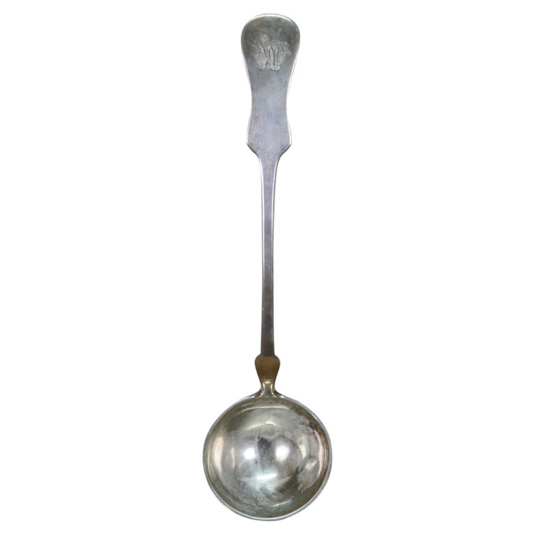 Antike Wien Österreich Josef Zemen 800 Silber Suppenlöffel Schöpflöffel 176g 12