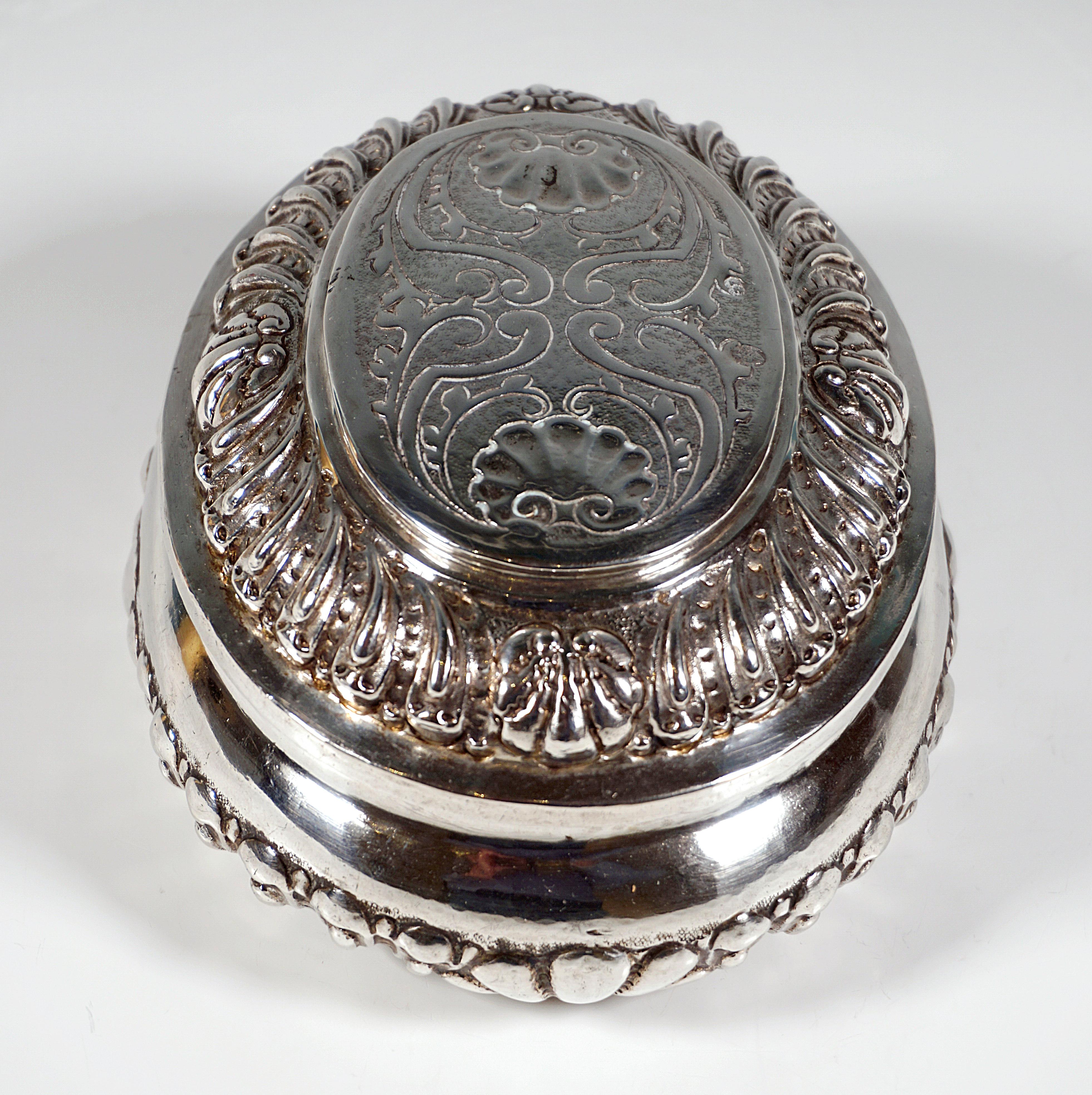 Antiguo azucarero barroco vienés de plata, de Zacharias Fayll, 1705/1715 Barroco en venta