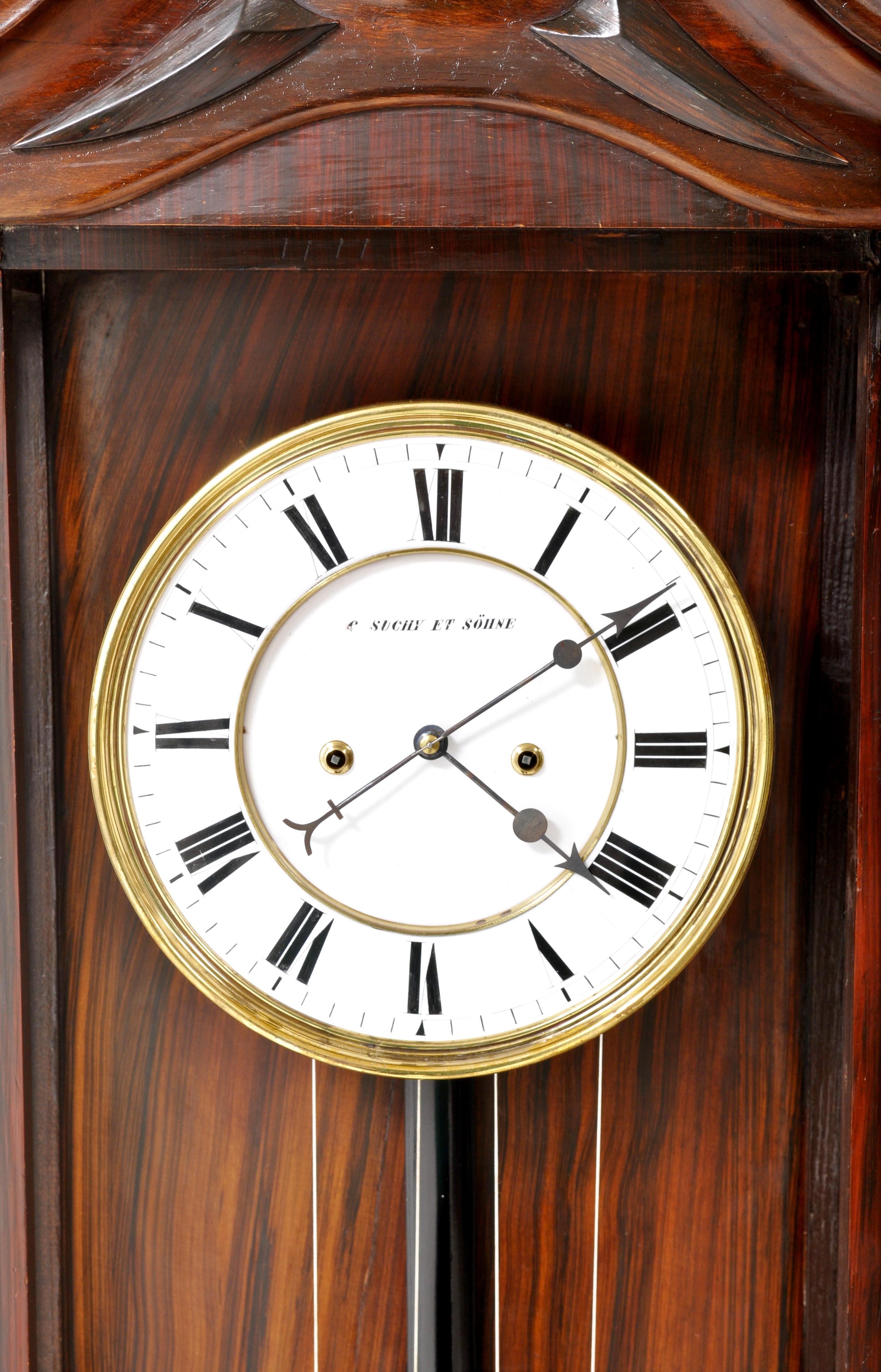 antique regulator clock