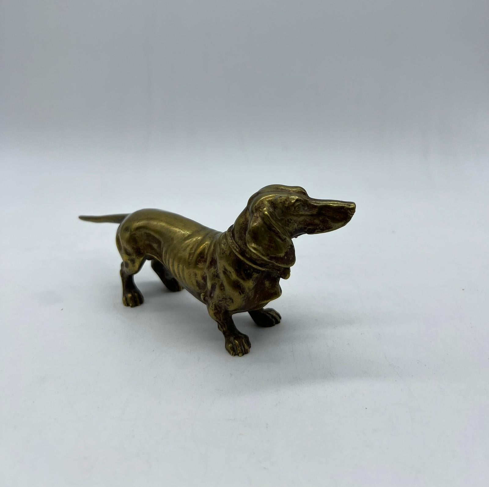 Other Antique Vienna Bronze Dachshund
