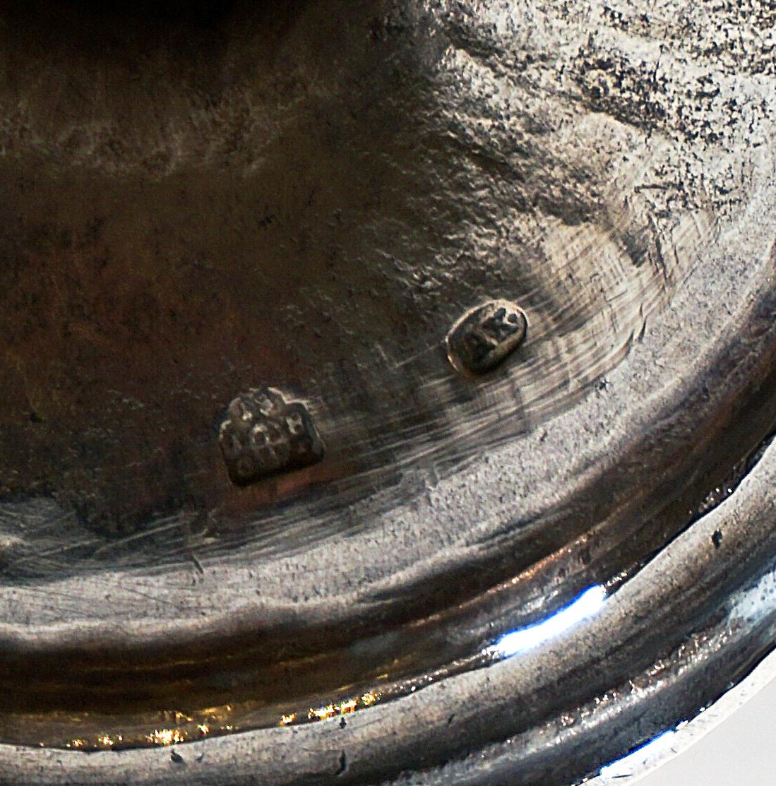 Ancienne cruche à couvercle en argent de l'Empire de Vienne avec anse, Anton Kilitzky, 1806 en vente 3