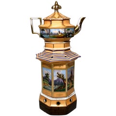 Antique "Vieux Paris" Veilleuse, circa 1870