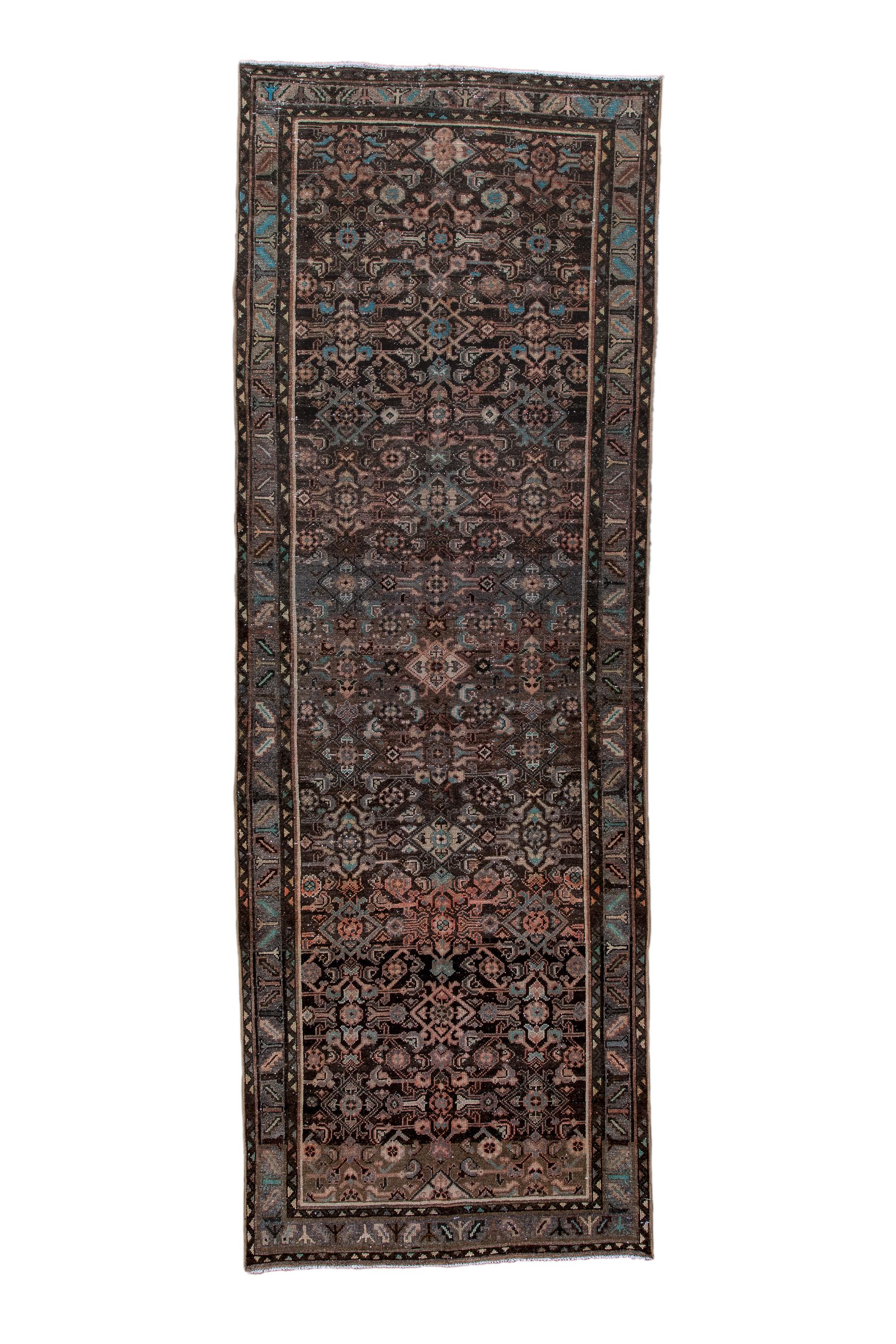 Antique Village Kellegi with Dark Field and Herati Design For Sale at ...